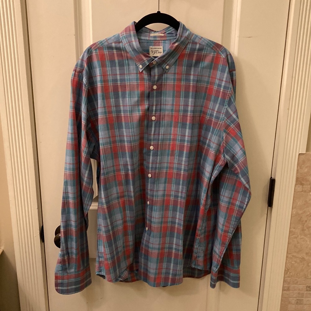 J. Crew Plaid Button Down Shirt